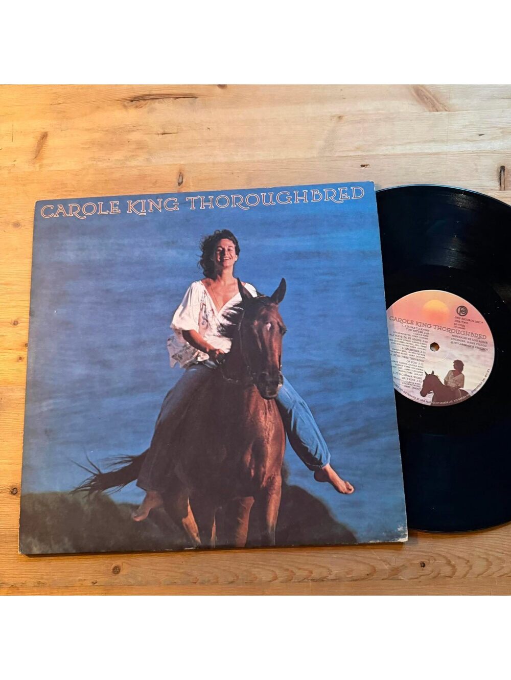 Carole King - Thoroughbred 33rpm VG+ VR24